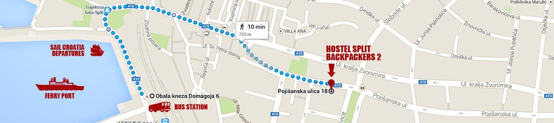 Hostel Split Backpackers 2 Exteriér fotografie